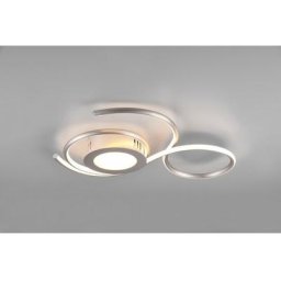 Plafonnier Jive Nickel mat 1x36W smd led - Gris
