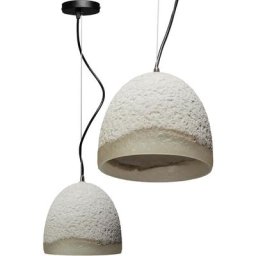 Lampe suspendue APP492-1CP béton loft original ronde 1-POINTS de lumière E27 18X18X20-110CM