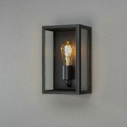 Konstsmide Lighting - Konstsmide Carpi Lanterne murale d'extérieur moderne moyenne E27 noire avec