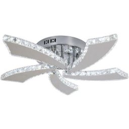 2022 Cristal Plafonnier led Lampe Machette Lustre pour Chambre Salon 5 Têtes blanc froid