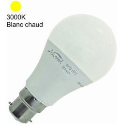 Arcotec - Ampoule led B22 standard 11,1W 1055Lm 3000K - garantie 2 ans