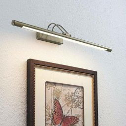 Led Applique Murale 'Mailine' en métal pour salon & salle à manger - laiton ancien