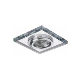 Kanlux - Support Spot Encastrable Carré Fin Orientable morta Argent