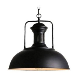 Stoex - Suspension Lustre Industriel abat-jour Ø33cm Éclairage Antique Métal Rétro Pendentif