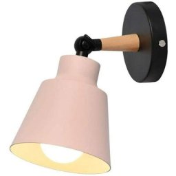 Applique Murale Luminaires Moderne E27 Edison Industrielle en Métal, Rétro Lampe de mural Wall