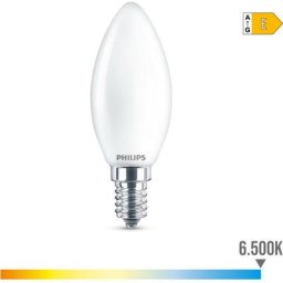 Philips - Ampoule led E14 6,5W Bougie équivalent à 60W - Blanc du Jour 6500K