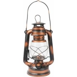 Storm Lantern Kerosene 24cm Lampe à pétrole nostalgique lanterne à ampoule en verre lanterne de