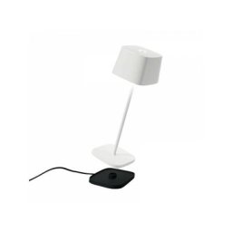 Ofelia pro aluminium lampe de table à led à intensité variable, base de chargement par contact,