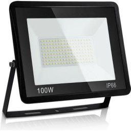 Projecteur led 100W Proline Blanc froid 6000K Haute Luminosité - Schwarz - Swanew