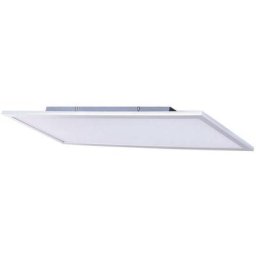 Lampenwelt - led Plafonnier à intensité variable 'Livel' pour cuisine - blanc, argenté