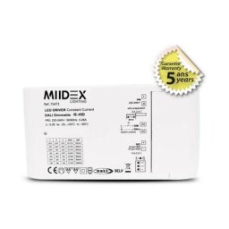 Alimentation Dimmable 350-1050mA - DALI2 / push pour dalles led