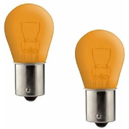 2x ampoule 12V 21W BA15S orange clignotant voiture remorque tracteur