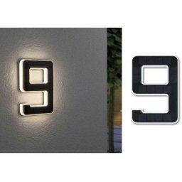 Eclairage solaire pour numéro de maison Paulmann 79850 LED intégrée N/A Puissance: 0.20 W blanc