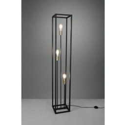 Webmarketpoint - Lampadaire Pour Salon 3 Lumières Cadre Métal Noir Vito Trio Lighting