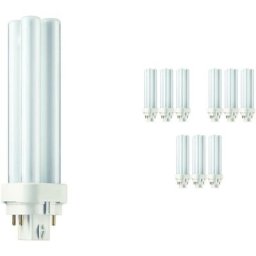 Philips - Lot 10x master pl-c 13W - 830 Blanc Chaud 4 Pin - 3000K - Blanc Chaud
