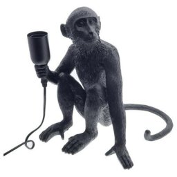Lampe à poser singe Rila Noir - Noir