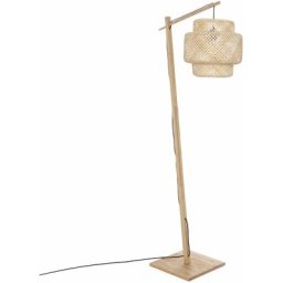 Lampadaire à suspension Naturel h 173 cm - Naturel
