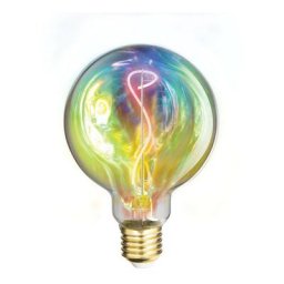 Ampoule Filament led G95 Licorne, culot E27, 1800 Kelvins , Blanc chaud - RFDE240B95UNIC - Xanlite