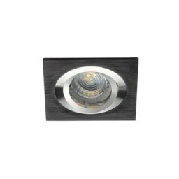Kanlux - Support de Spot Encastrable Carré Orientable Noir