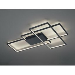 Plafonnier Thiago Anthracite 1x40W smd led - Gris