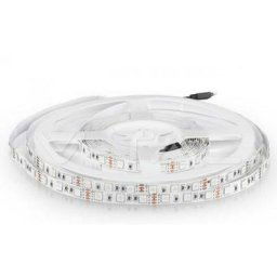 Ruban led SMD5050 11W/m 5m 60 LED/m Rouge 12V IP20 10mm - V-tac