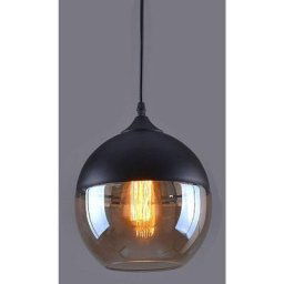 Suspension Design Sphère Style Retro Vintage Contemporain , Lustre Abat-jour en Verre Corde