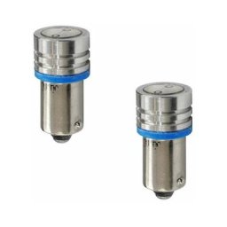 2x ampoule led bleu 12V 4W BA9S voiture remorque moto camion