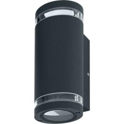 Led led Lampe murale pour 2x ampoules GU10, lumière de design pour l'extérieur, pour l'éclairage