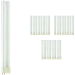Philips - Lot 25x master pl-l 24W - 827 Blanc Très Chaud 4 Pin - 2700K - Blanc Très Chaud