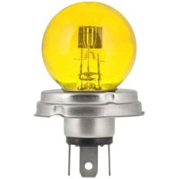 Ampoule 12V 45/40W P45t jaune code + phare voiture moto tracteur