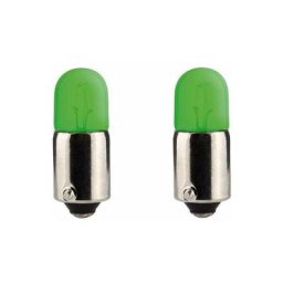 2x ampoule 12V 4W BA9S vert voiture moto cyclomoteur mobylette