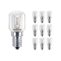 Lot 10x Philips Specialtyampoule Appliances 25W E14 230V Claire Dimmable Four Réfrigérateur - 2700K