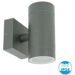 Arum Lighting - Applique venice Anthracite extérieure double faisceau GU10 IP54