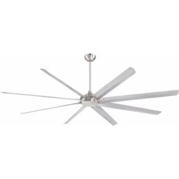 Ventilateur de plafond Widespan dc Nickel 254 cm