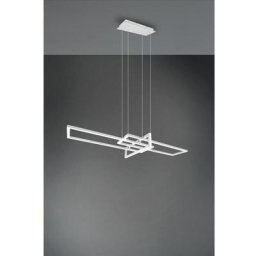 Salinas suspension led triple rectangle blanc avec rÉglage d'intensitÉ 34w 4000k 320310331 - Trio