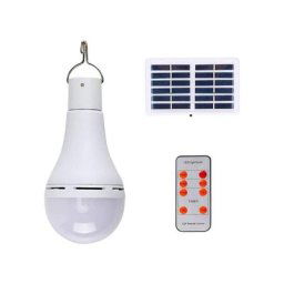 Ampoule solaire portable rechargeable avec capteur de lumière à led Télécommande avec minuterie