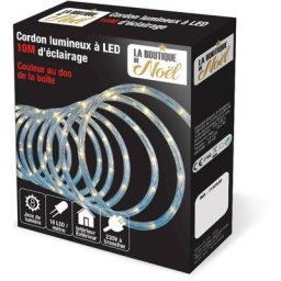Cordon lumineux électrique bleu 10 mètres - bleu