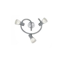 Trio-leuchten - trio leuchten plafonnier led «levisto ''- laiton mat/verre d'albâtre blanc 871010208