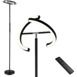 Lampadaire sur Pieds Salon avec 5 mode-Température de Couleur et Luminosité Réglables/Lampadire led