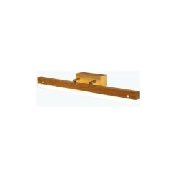 Lampe Miroir Salle de Bain led Bois Applique Salle de Bain 40cm led Applique Murale Interieur en