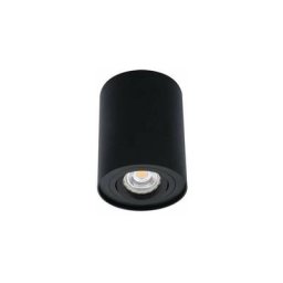 Plafonnier en Saillie bord Simple GU10 Orientable - Noir