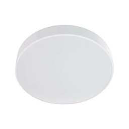 Plafonnier led intégrée rond blanc IP44, 2200 Lumens, cct, Blanc chaud, Blanc neutre