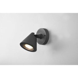 Kaveri outdoor wall lamp cone cast aluminium anthracite light bulb excluded 206060142 - Trio