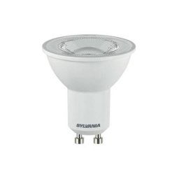 Led spot gu10 4.2w 345lm 3000k blanc chaud boite x5 - Sylvania