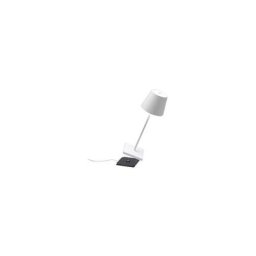 Zafferano - Poldina Pro Mini lampe de table led rechargeable et dimmable blanche