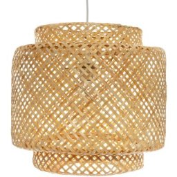 Atmosphera - Suspension en bambou - d 40 cm - Livraison gratuite - Beige