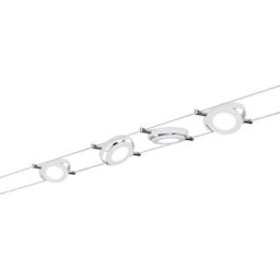 Système De Rail Paulmann RoundMac Métal Blanc Mat 4x4W 230V/12V