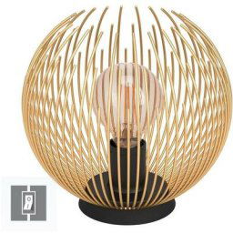 Eglo - Lampe de table Venezuela E27 1x40w h: 22,5 cm Ø23,5 cm avec interrupteur de câble