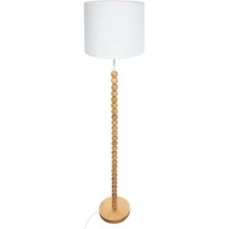 Lampadaire droit Nino H146cm - blanc - Atmosphera créateur d'intérieur - Beige