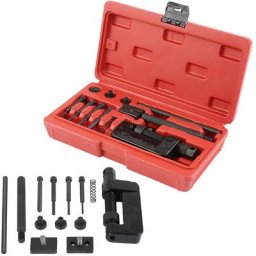 Dyhf - Kit Complet rivé dérive Démontage de Chaîne Moto acier Rivetage separateur - Noir